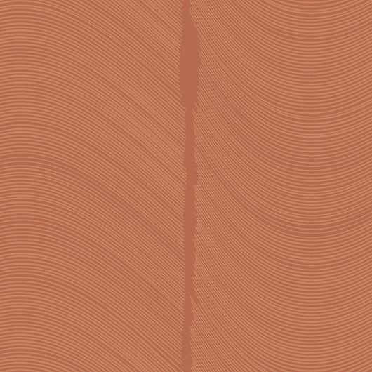 Обои флизелиновые  "Maree" производства Loymina, арт. BR4 012/1, оранжевого цвета, с абстрактным волнообразным рисунком , купить в шоу-руме Одизайн в Москве
